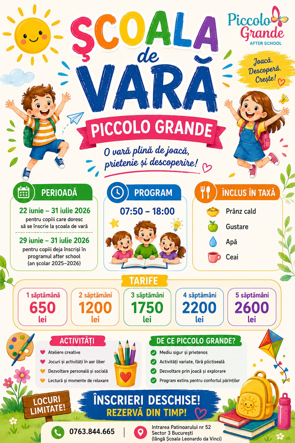 Școala de Vară Piccolo Grande